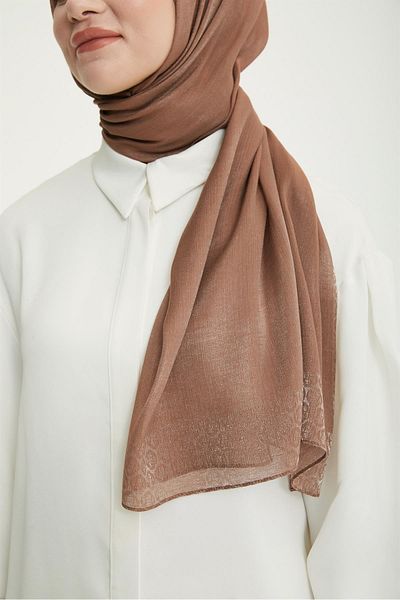 Armine Перлен шал Trend - 2 броя - Кафяв 23033