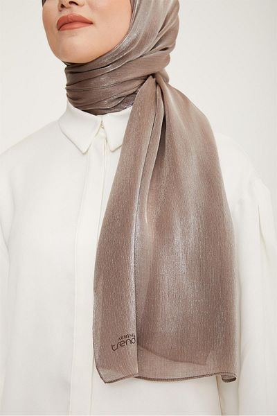 Armine Trend Pearly Shawl - 1 - Mink 23034