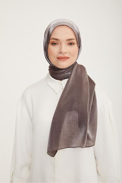 Armine Перлен шал Trend - 1 - Тъмнокафяв 23035