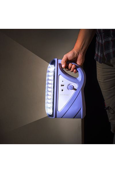 KRYPTON 2-in-1 Led Lantern & Flashlight – 4000mah Battery, Usb Output, 2.5–200hr Runtime
