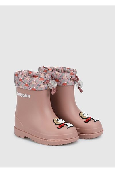 IGOR Bımbı Snoopy Παιδικά Μποτάκια Βροχής W10277 Dusty Rose