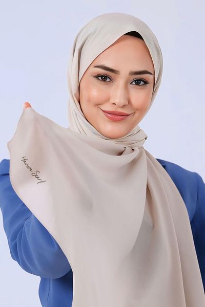 HAREM SCARF Beige Stone Shawl