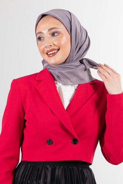 HAREM SCARF Φουλάρι Brisa Voile - Καπνιστό