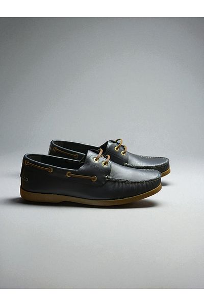 ALDİ Derikan 7000 Men's Khaki Leather Casual Shoes