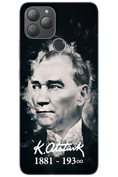 General Mobile GM 22 PLUS (G512) Uyumlu Kılıf Desen Baskılı Silikon Mustafa K...