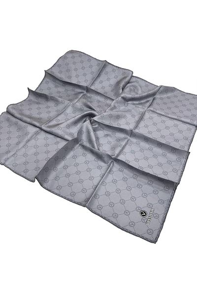 Vissona Μεταξωτό μαντίλι Twill - 52033 - 0029 Καπνιστό