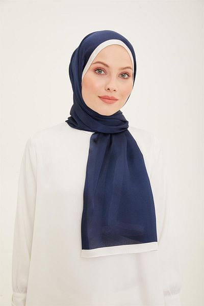 Armine Trend Janjan Shawl - Navy Blue 41