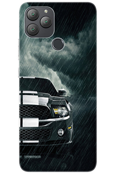 General Mobile GM 22 PLUS (G512) Uyumlu Kılıf Desen Baskılı Silikon Araba Mod...