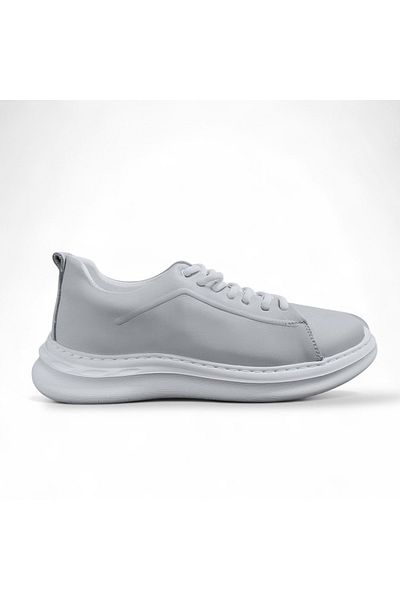 Bulldozer Men's Leather Daily Comfort Shoes 251114 - Gray - 40
