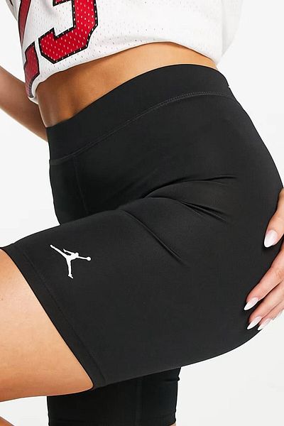 Nike Jordan Essentials Leggings Tight Fit Shorts Black Women's 7" Leggings Shorts Black