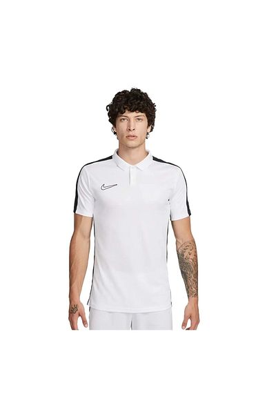 Nike Nk Df Ανδρικό μπλουζάκι πόλο Dr1346-100 - Λευκό-μαύρο - Xxl