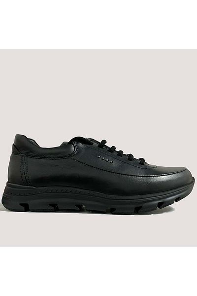 Mammamia 3395 Pantofi casual din piele de damă - negri - 37