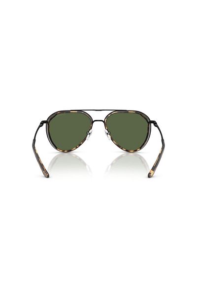 Emporio Armani نظارة شمسية للرجال - Ea 2163 - مقاس العدسة: 56 مم - أسود غير لامع