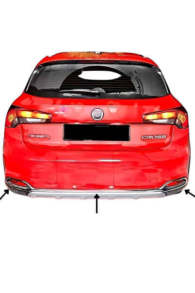 ACK Dizayn FİAT EGEA HB-CROSS ARACA ÖZEL KROM REFLEKTÖR ÇITASI 3PRÇ