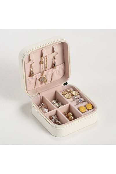 Opiunte Takı Kutusu Seyahat Organizer Takı Çantası Takı Ve Mücevher Çantası
