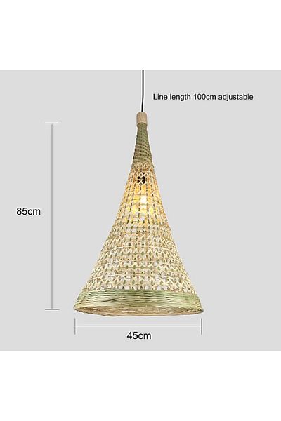Hummer Chandelier Rope Pendant Single E27 Diameter 45 cm