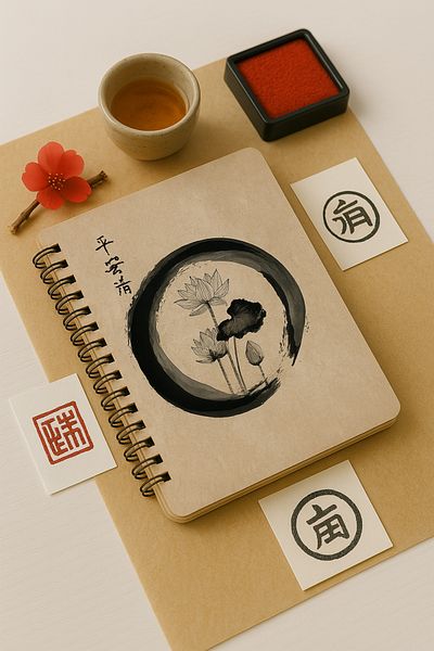Apeirona | Limitless Art Тетрадка - Bullet Journal| С точки| A5| Стоманена спирала| 90 листа| Твърда картонена корица