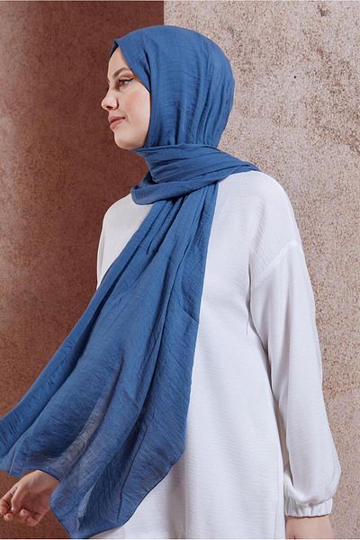 Alvina ALVİNA Shawl 8436 - Απλό και μοντέρνο σχέδιο