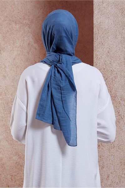Alvina ALVİNA Shawl 8436 - Απλό και μοντέρνο σχέδιο