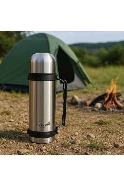 Hausberg Θερμός Hb-h1455, Χωρητικότητα 1200ml, Ανοξείδωτο Ατσάλι