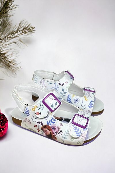 Ponchiq Snow World Patterned Girls' Sandals