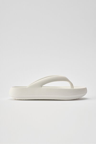 OZYO Camilo Білий міжпальцевий платформний пляжний - щоденні капці