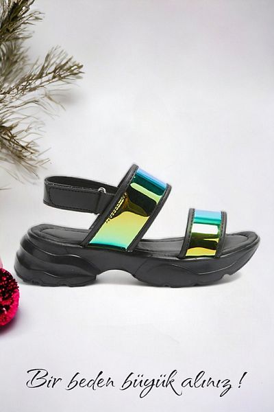 Ponchiq Sandale confortabile cu hologramă pentru copii