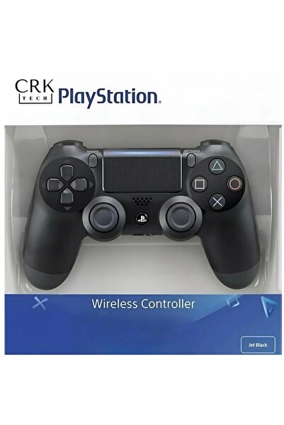 CRKTEKNOLOJİ Ps-4 Kablosuz Gamepad Garantili Joystıck Gamepad Controller - Siyah Black