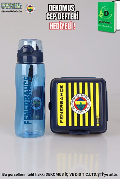 Fenerbahçe "dekomus Cep Defteri Hediyeli" Yeni Sezon Lisanslı Çubuklu Beslenm...