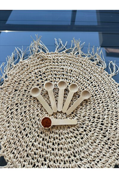 KODAL Bambu Yuvarlak Ölçü Kaşığı 6'lı