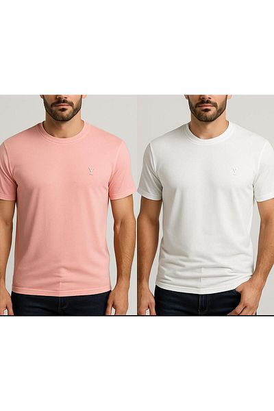 VAD Crew Neck 2-Piece Men's T-Shirt