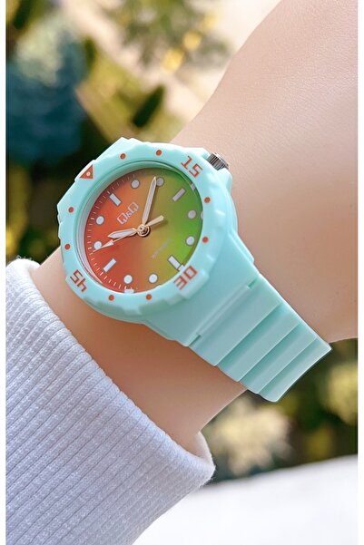 Q&Q Vr19j192y Kids Wristwatch Waterproof with Silicone Cord