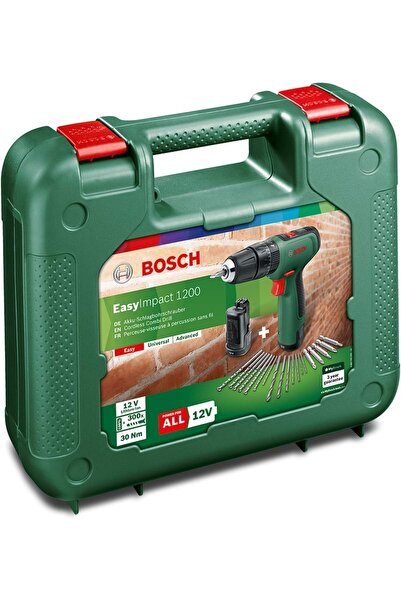 Bosch Easy Drill 1200 Çift Akülü Vidalama Darbeli Matkap Bosch Şarjlı Matkap ...