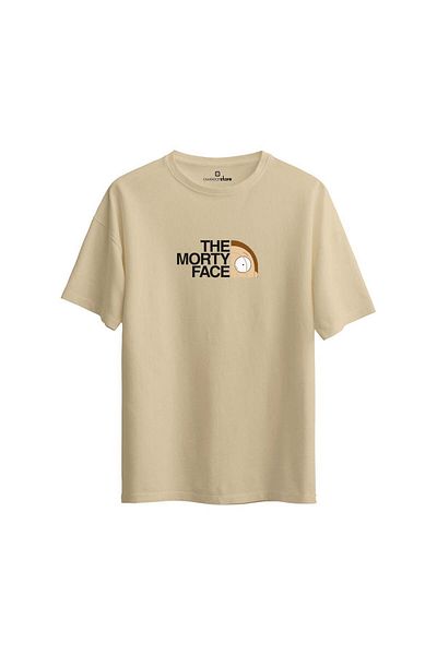DWN WEAR Μπλουζάκι Oversize με σχέδιο "Morty".