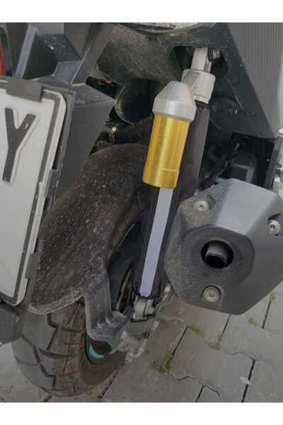 Genel Markalar HONDA DİO 110 KIRMIZI AMORTİSÖR KILIFI KOLAY MONTAJ CIRTLI REF...