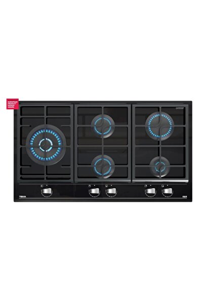 Teka ExactFlame Cam Gazlı Ocak 90 cm GZC 95320 XBC