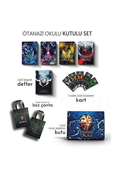Ephesus Yayınları Ötanazi Okulu Kutulu Set (CİLTLİ) / / Maral Atmaca