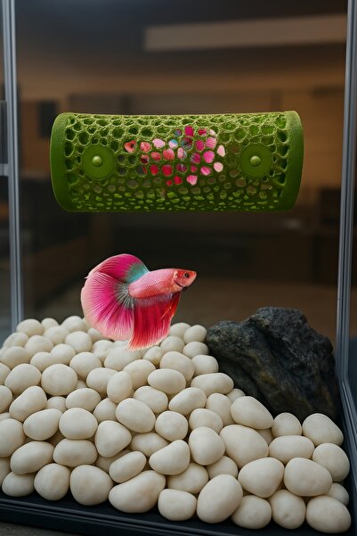 Akvaryum Beta Dinlenme Alanı ☘ Karışık Renkte ☘ Beta Tüneli Beta Üretim Tüpü ...