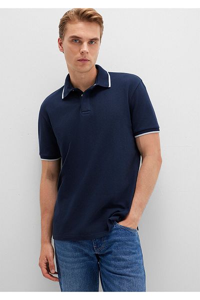 Mavi Μπλούζα Navy Blue Polo Κανονική Γραμμή / Κανονική Κοπή 0612893-70490