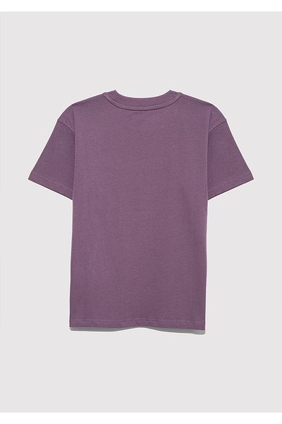 Mavi Tricou mov imprimat Jns, croială largi / largi, croială confortabilă 6610396-70656