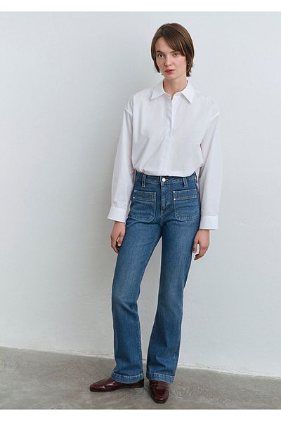 Mavi Tilda Iconic Vintage Σκούρο Μπλε Τζιν Παντελόνι 1012588-89597
