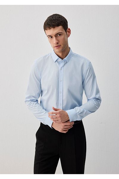 Mavi Синя риза Easy Iron Slim Fit / Slim Cut 0211571-90160