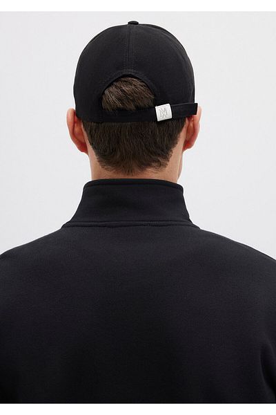 Mavi Seal Logo Embroidered Black Hat 0911882 -900