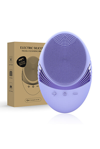 Choice JMY-103-Z Electric soft silicone cleansing brush, sonic vibration for deep cleaning, gentle exfoliat