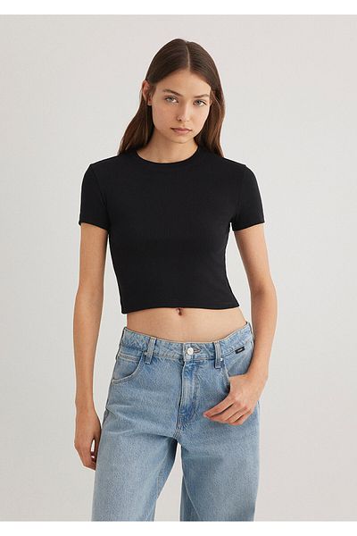 Mavi 2 Πακέτο Γυναικείο Crop Basic T-Shirt Crop / Short Cut 1613028 -900