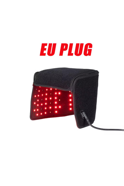VamsLuna غطاء علاجي بضوء أحمر LED بمقبس أوروبي 220 فولت، للعناية بالاسترخاء و...