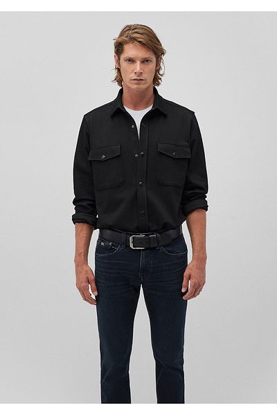 Mavi Black Regular Fit Shirt - 0211083 -900