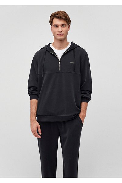 Mavi Hooded Anthracite Sweatshirt 0S10209-71379