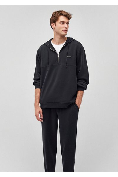 Mavi Hooded Anthracite Sweatshirt 0S10209-71379