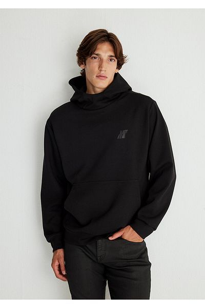 Mavi Black Hooded Sweatshirt - 0S10287-71379